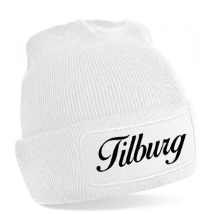 Tilburg muts in dubbel tricot. Lekker warm voor de winter maanden. HB-Webshop is een onderdeel van HB-Creations Tilburg Reeshof.