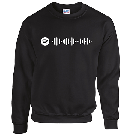 Ontdek de Perfecte Sweater: Jouw Muziek, Jouw Stijl! 🎶 Geef je garderobe een unieke twist met onze stijlvolle sweaters, verkrijgbaar in diverse kleuren! Wat maakt deze sweaters nog specialer? Je kunt je eigen Spotify-afspeellijst scannen en laten bedrukken op de sweater! HB-Webshop onderdeel van HB-Creations Rijen.